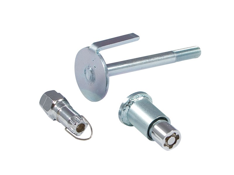 Antidiefstalslot voor een Land Rover Discovery LR3 reservewiel - Grip-tech (PTY) Ltd