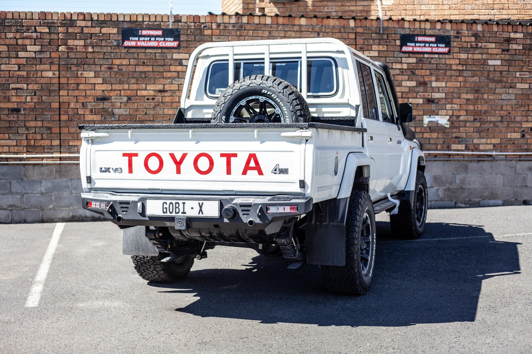 Gobi-X Stealth Rear Bumper Toyota Landcruiser 79