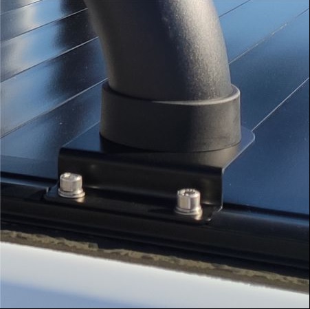 Superior Load Cover Rollbar Bracket - Black