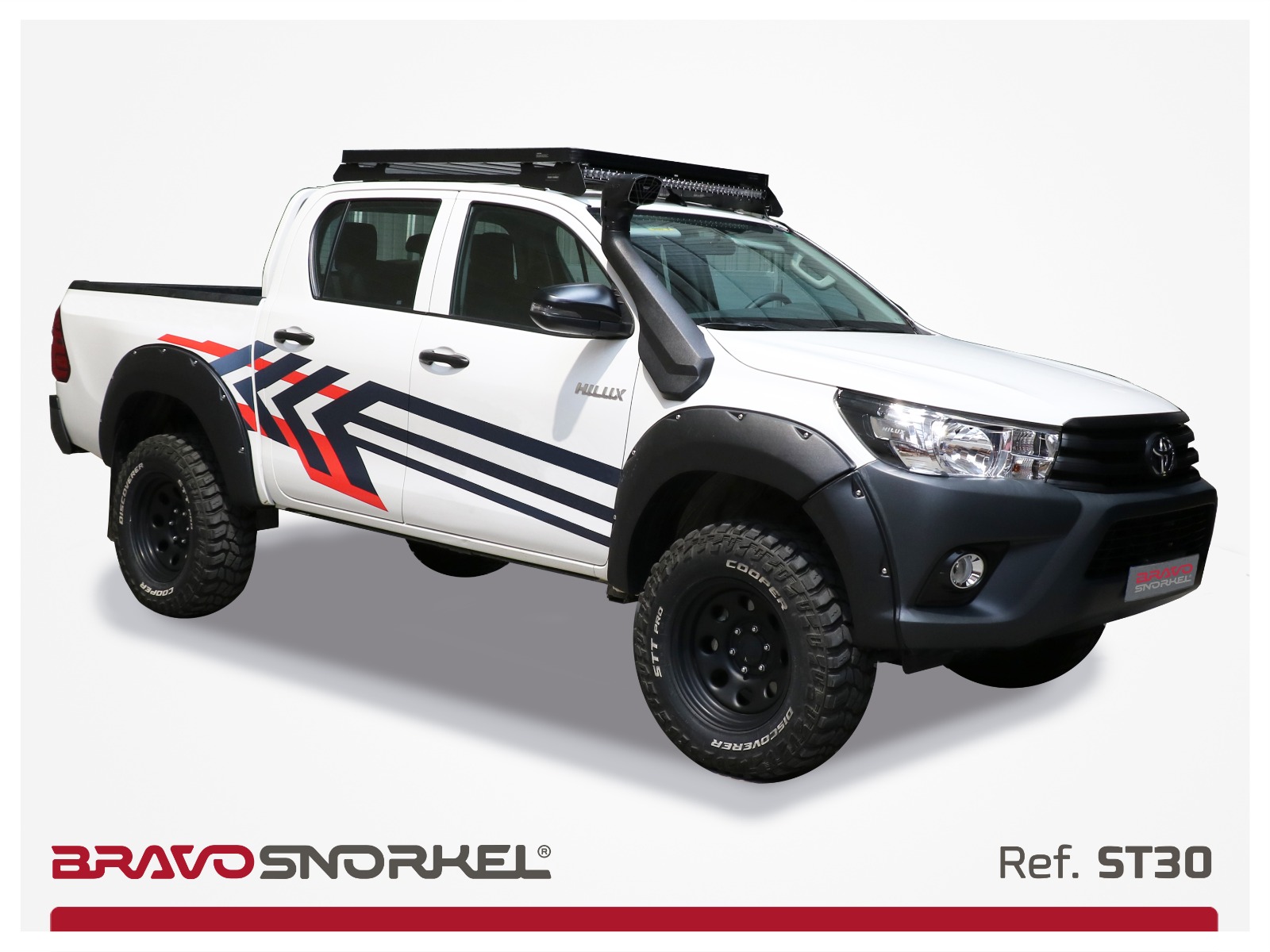 BRAVO Snorkel Toyota Hi Lux Revo 126 series (2016-heden)