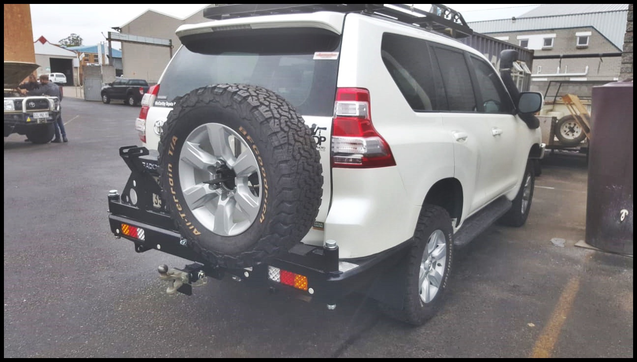 Gobi-X Rear Bumper Toyota Land Cruiser 150